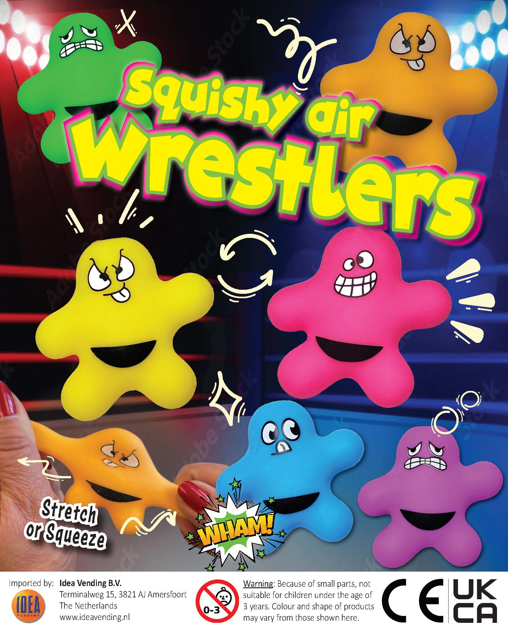 Squishy Air Wrestler Oe57