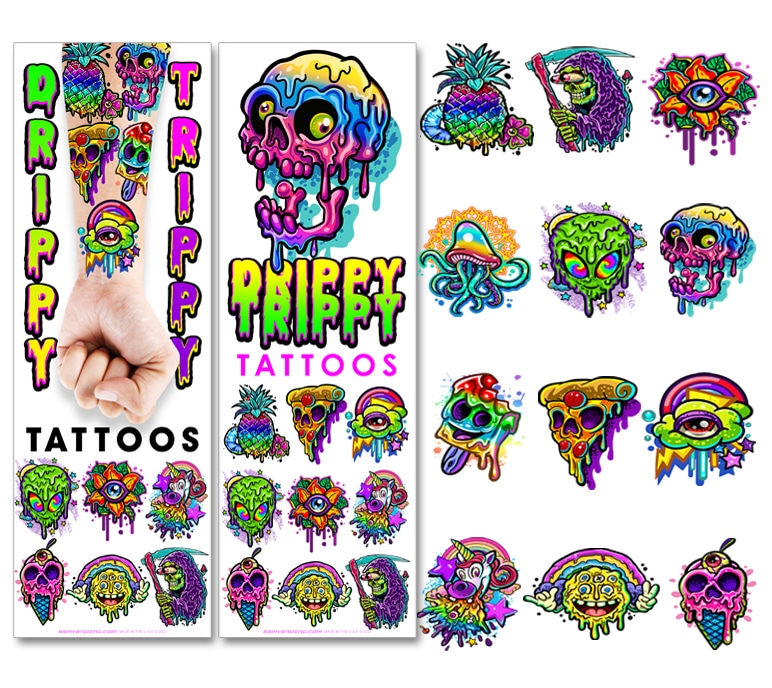 Tattoos Drippy Trippy